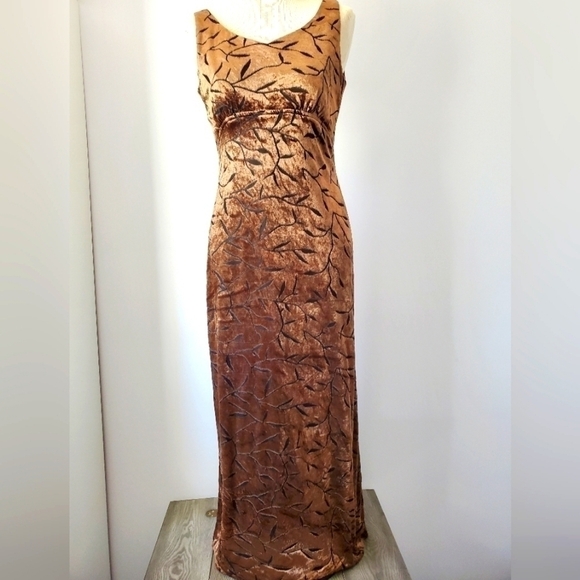 JOSEPH RIBKOFF vintage 90's crushed velvet  dress - Picture 1 of 12